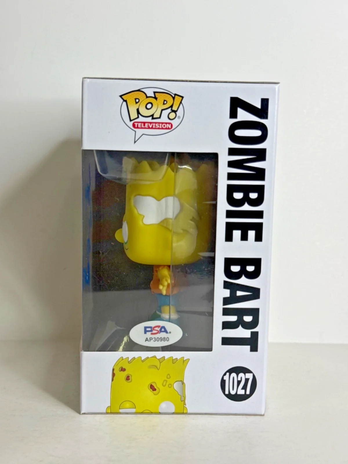 James L. Brooks — James L. Brooks Signed The Simpson Funko #1203 'Zombie Bart' PSA AP30980, image 2