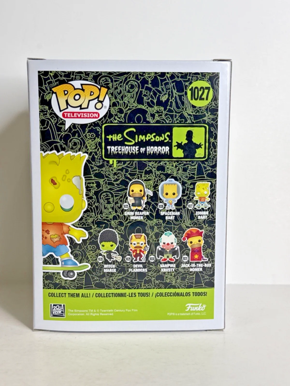 James L. Brooks — James L. Brooks Signed The Simpson Funko #1203 'Zombie Bart' PSA AP30980, image 3