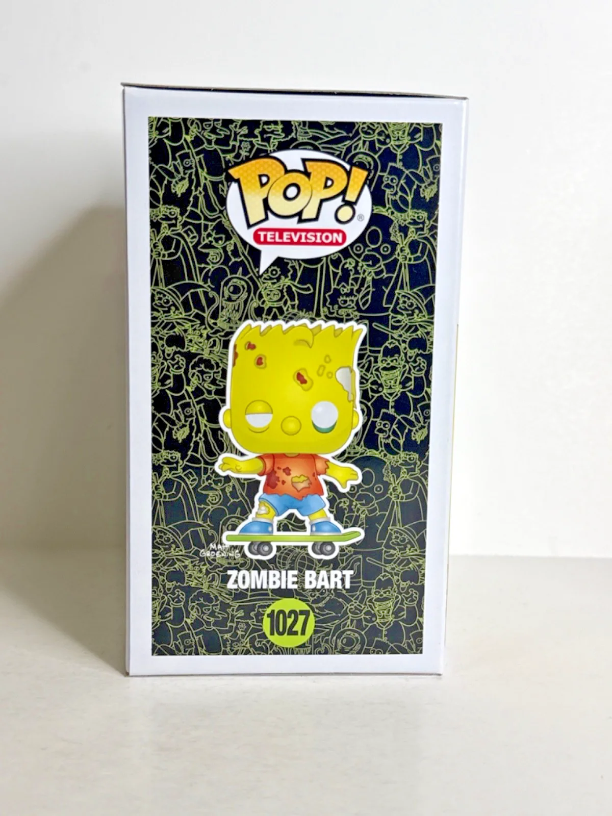 James L. Brooks — James L. Brooks Signed The Simpson Funko #1203 'Zombie Bart' PSA AP30980, image 4