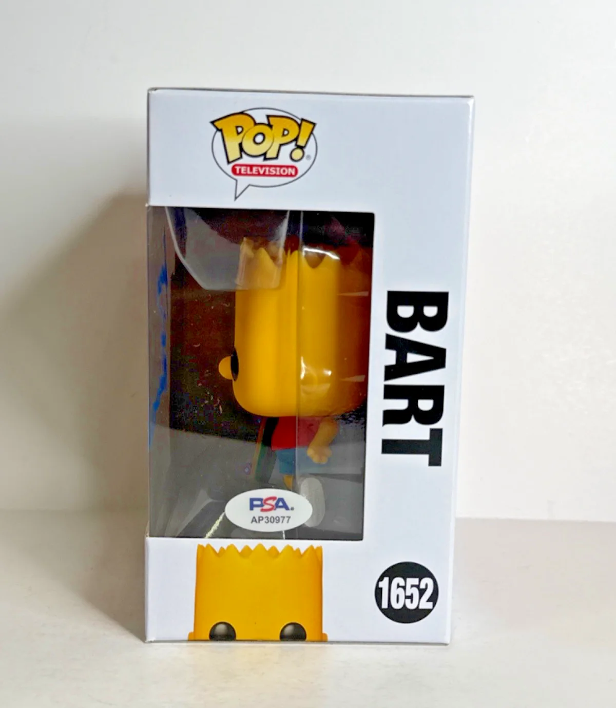 James L. Brooks — James L. Brooks Signed The Simpson Funko #1203 'Bart' PSA AP30977, image 2