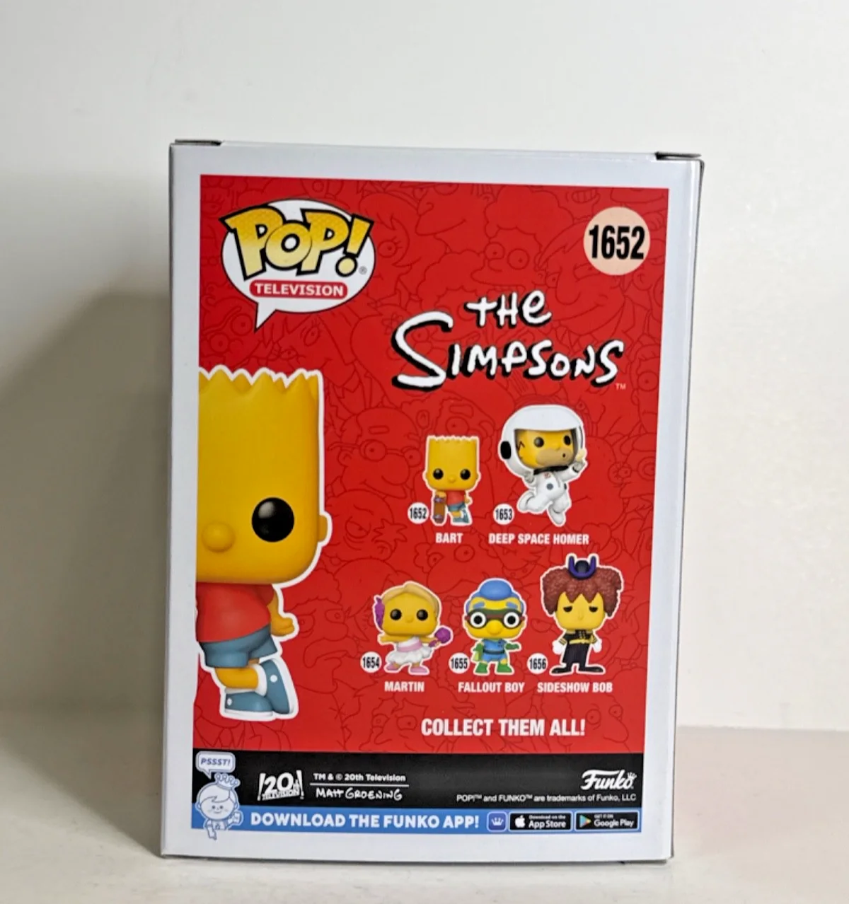 James L. Brooks — James L. Brooks Signed The Simpson Funko #1203 'Bart' PSA AP30977, image 3