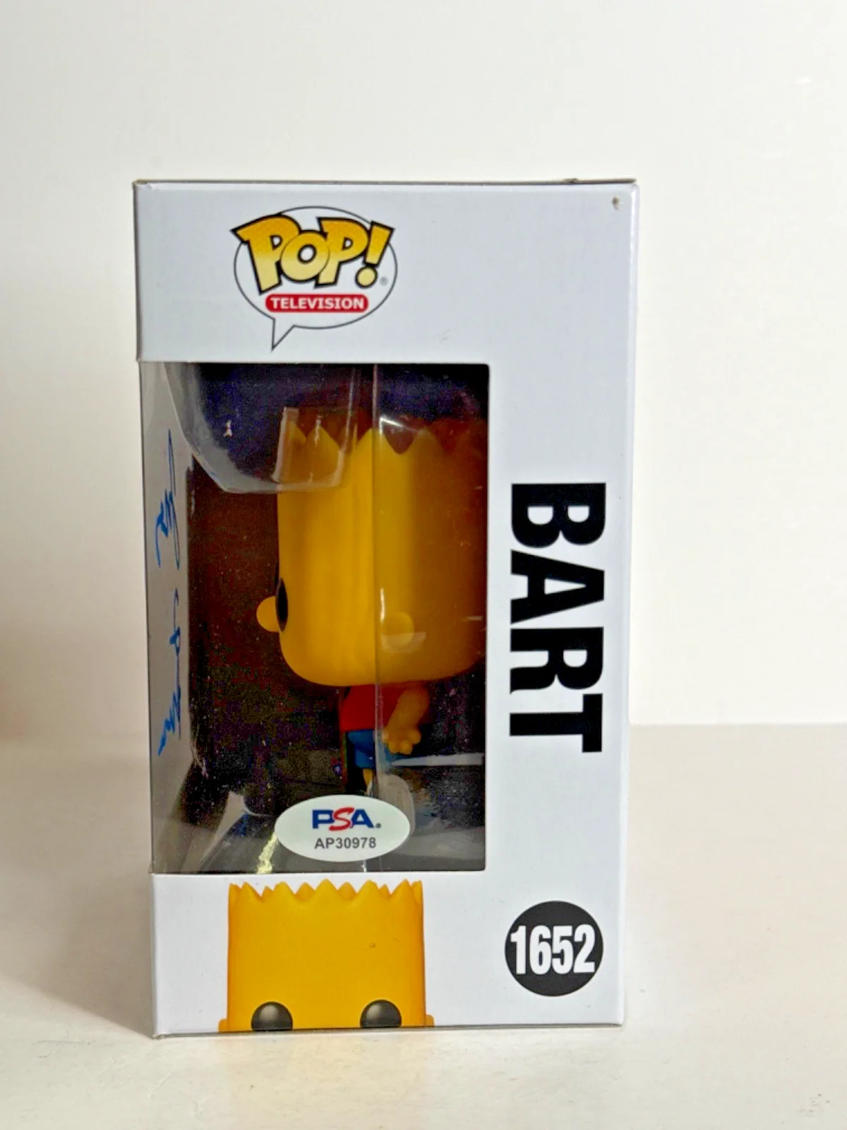James L. Brooks — James L. Brooks Signed The Simpson Funko #1203 'Bart' PSA AP30978, image 2