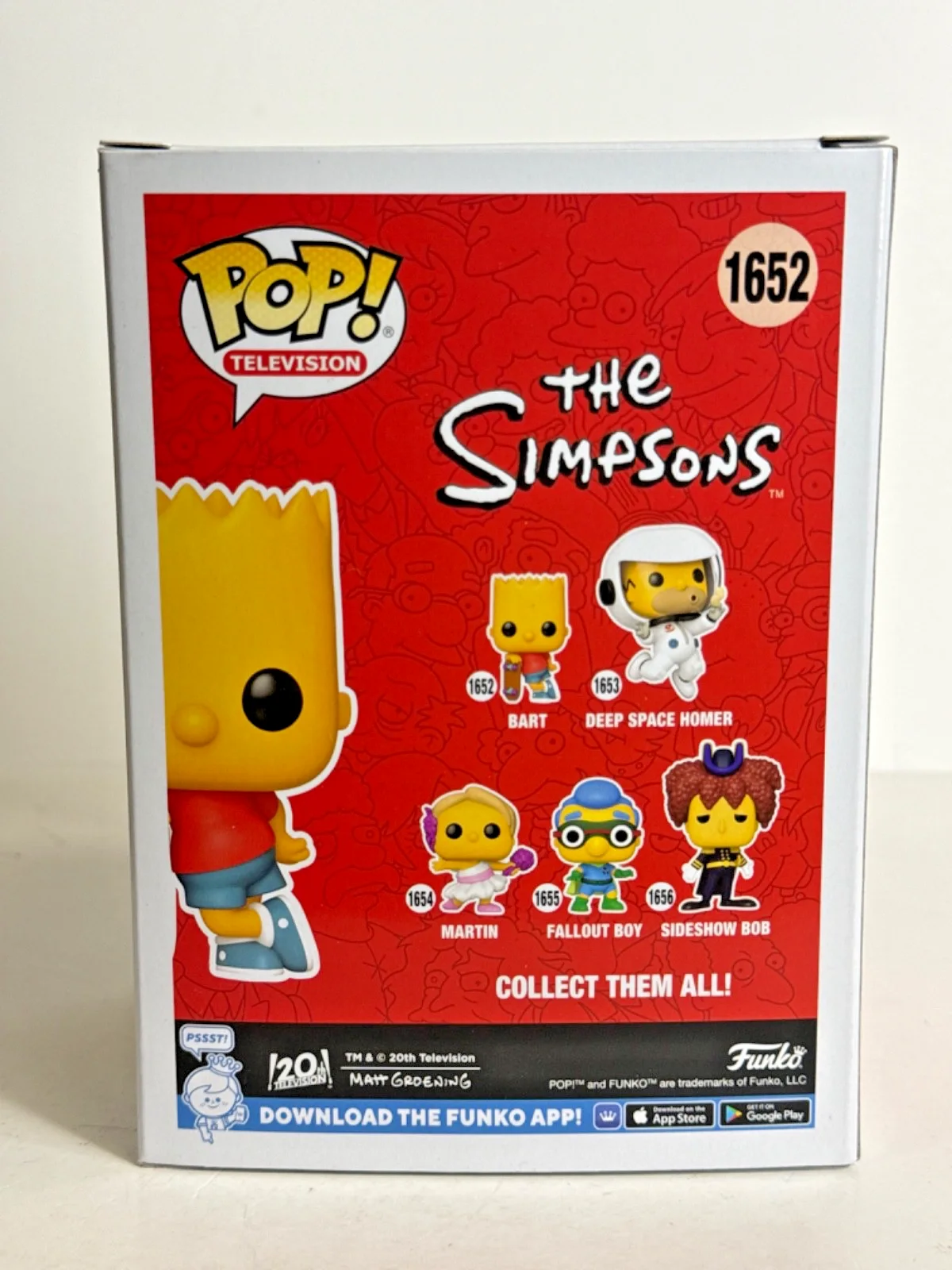 James L. Brooks — James L. Brooks Signed The Simpson Funko #1203 'Bart' PSA AP30978, image 3