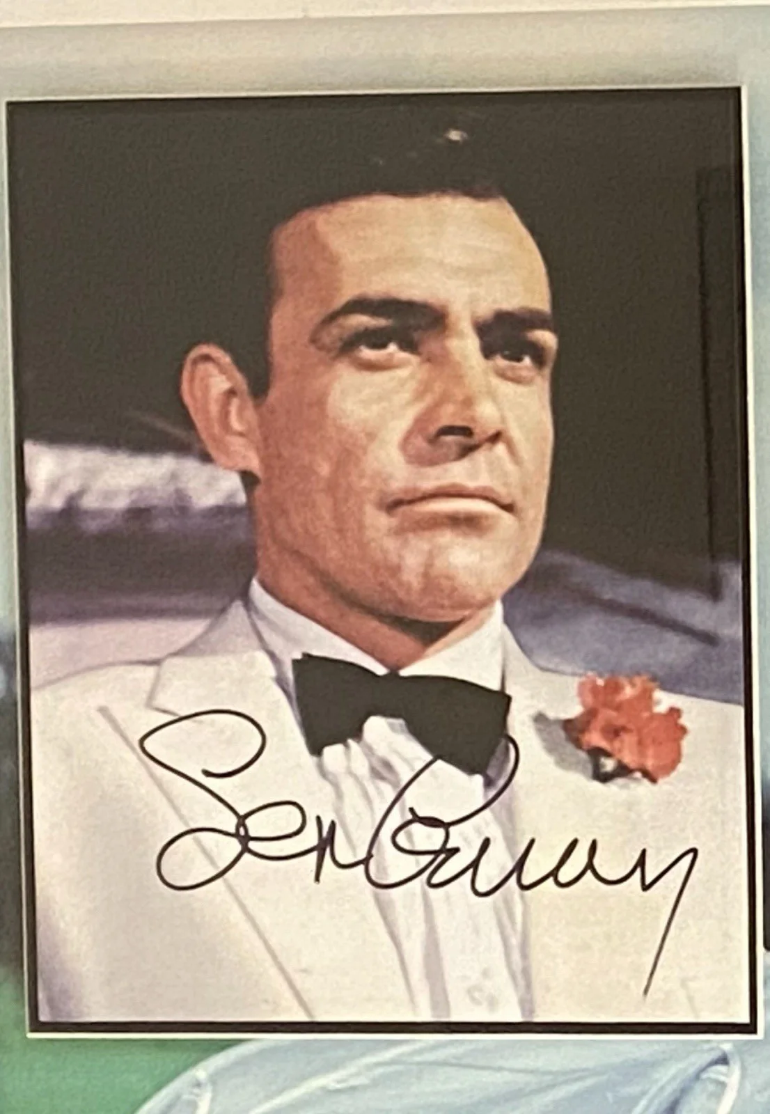 Sean Connery Signed 8x10 Photo James Bond Acting Legend, изображение 2