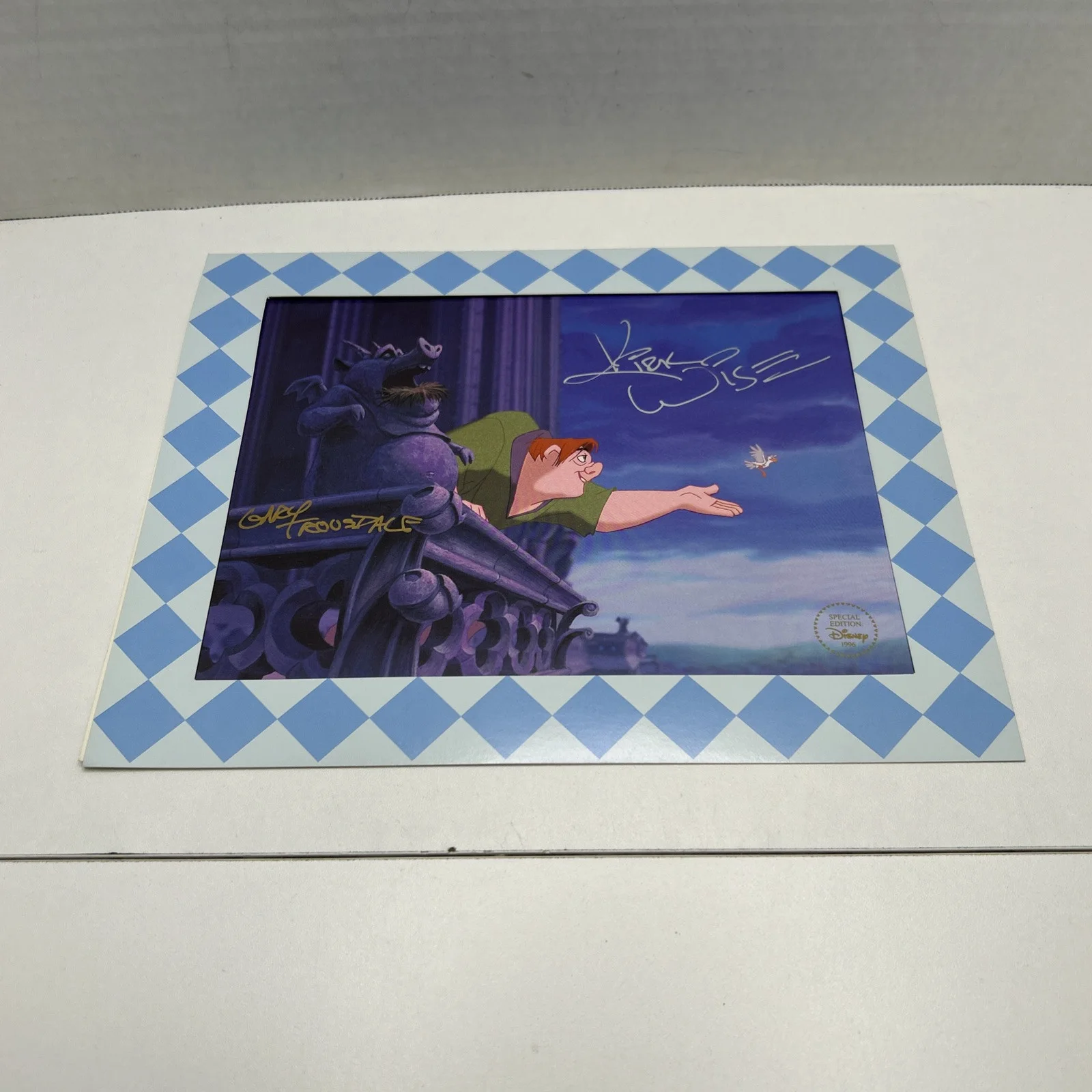 Gary Trousdale & Kirk Wise — Hunchback of Notre Dame Art Print Signed By Gary Trousdale And Kirk Wise NO COA