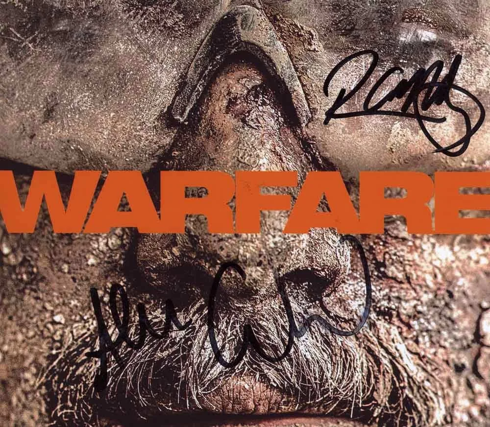 Alex Garland, Ray Mendoza — Alex Garland & Ray Mendoza signed "WARFARE" 8x10 Photo a Writers Directors ACOA, изображение 5