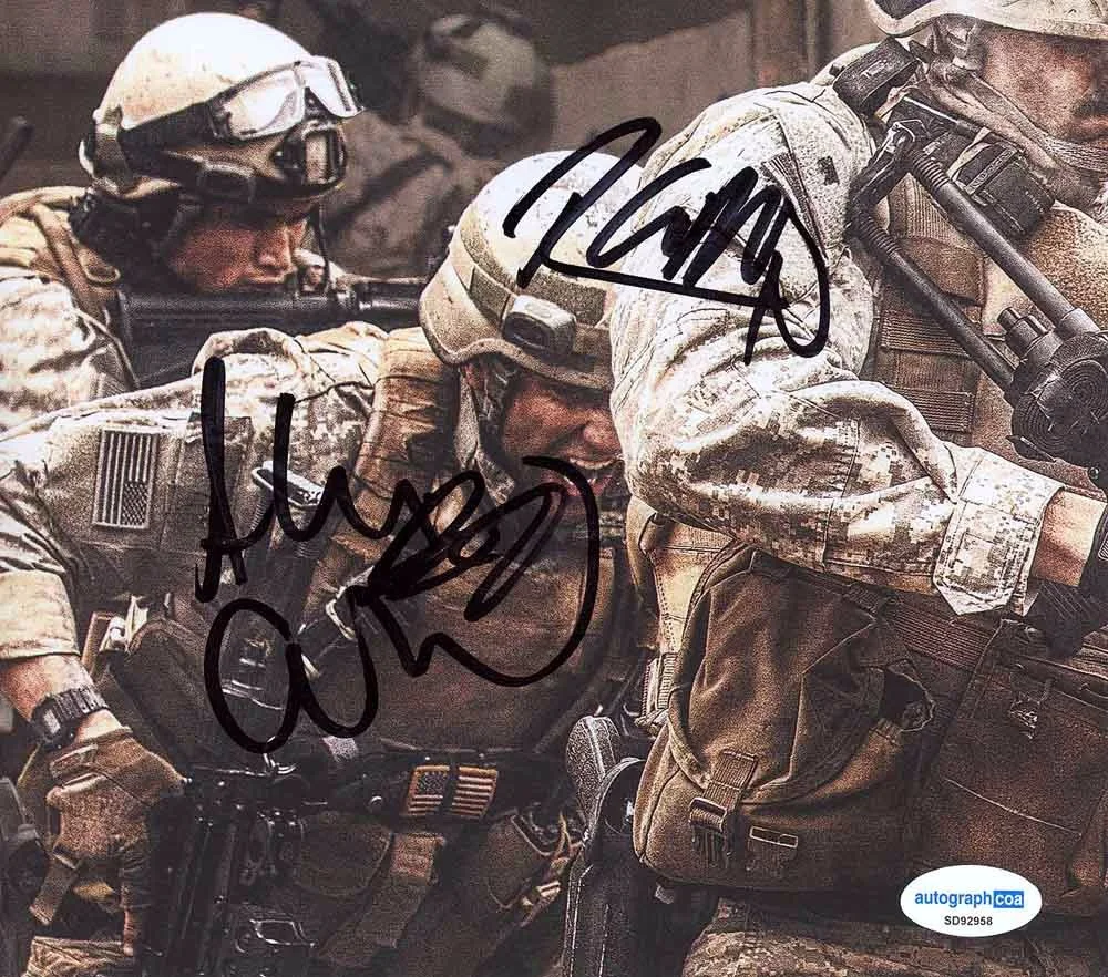 D'Pharaoh Woon-A-Tai, Alex Garland, Ray Mendoza — D'Pharaoh Woon-A-Tai ALEX GARLAND Ray Mendoza signed "WARFARE" 8x10 Photo c ACOA, изображение 5