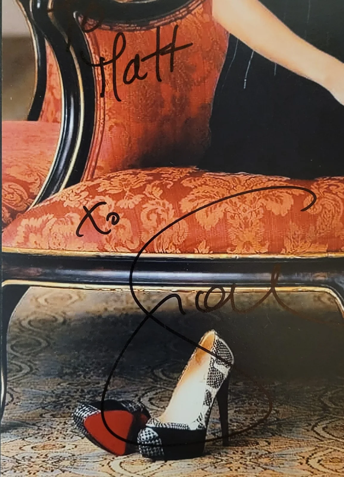 Giada De Laurentiis — Giada De Laurentiis Chef/Television/Author Autographed Signed 8"x10" Photo (A), изображение 2