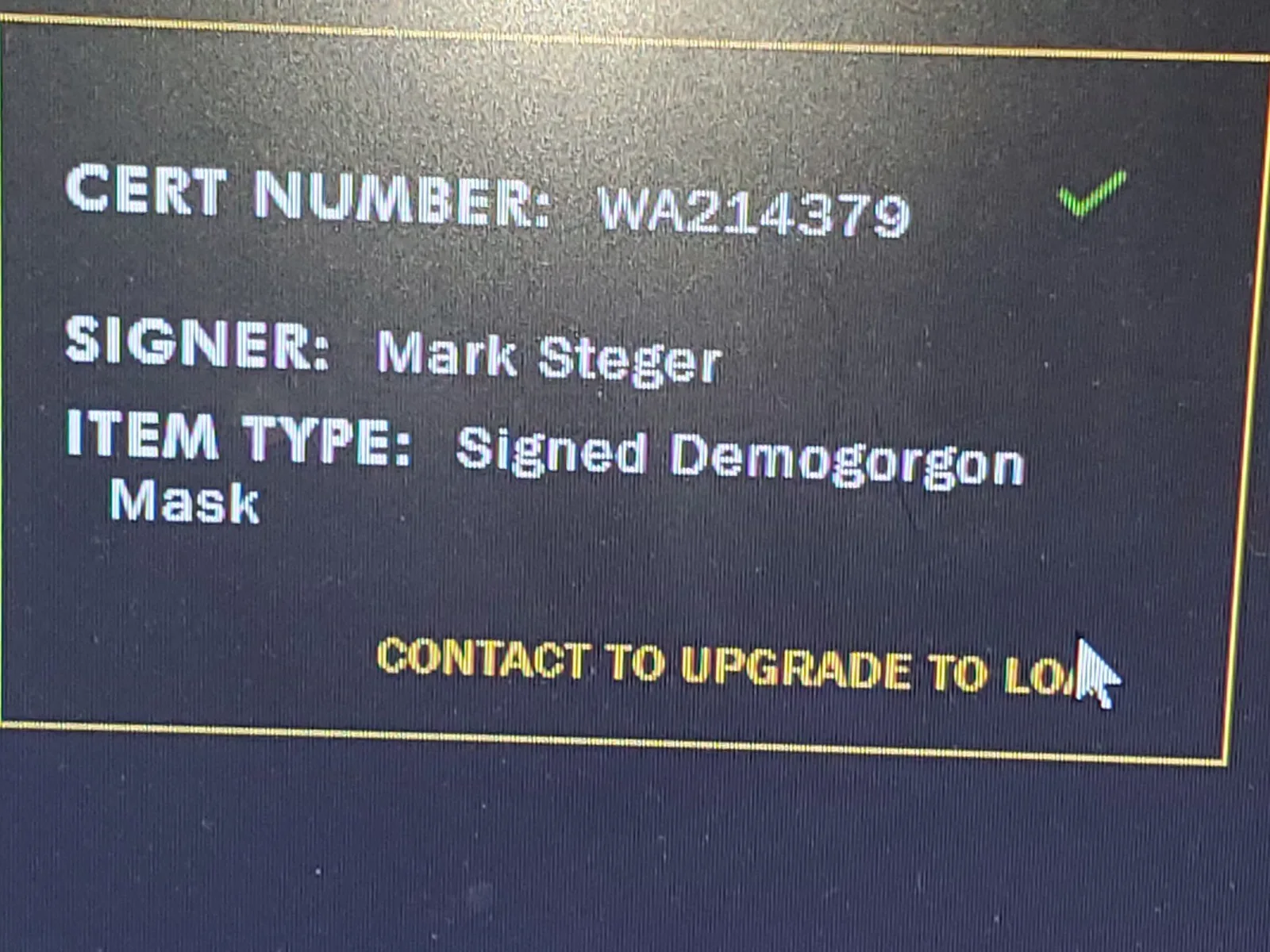 Mark Steger — Stranger Things Demogorgon full Face Mask JSA Signed Mark Steger, image 5
