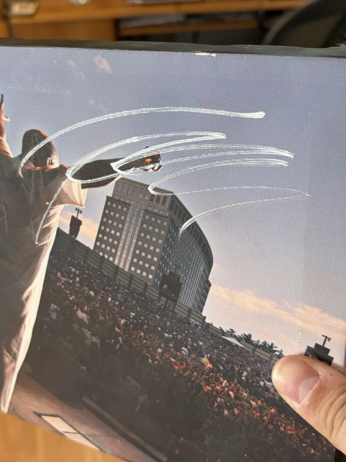 Autographed Tech Ni9e 8x10 VIP Canvas Print 2015/2016, image 2