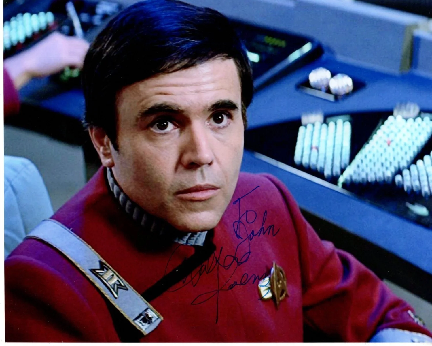 Walter Koenig — WALTER KOENIG Autographed Signed 8x10 STAR TREK CHEKOV Photograph - To John
