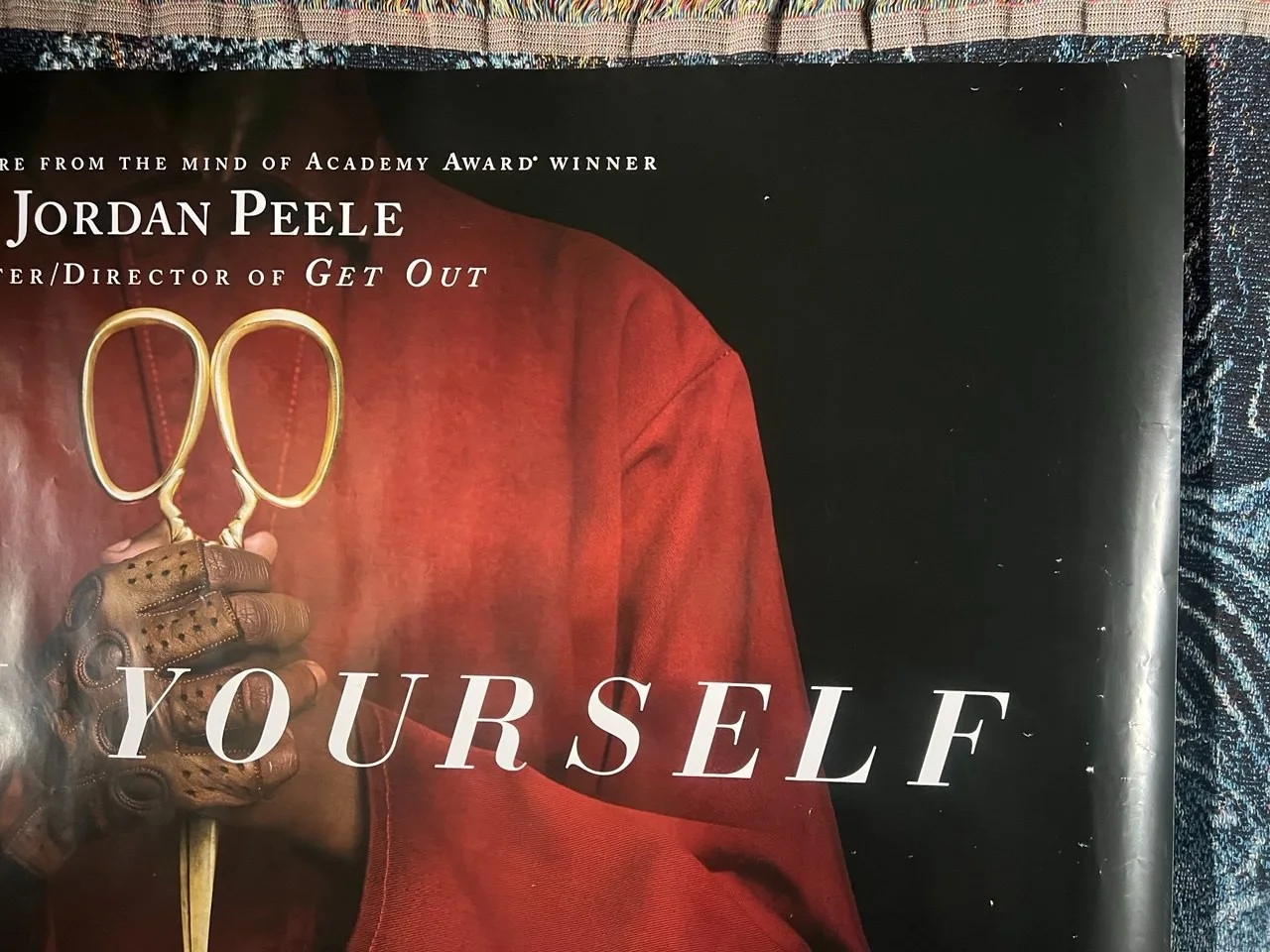 US 2019 Original Quad UK movie Poster Jordan Peele Lupita Nyong'o 30x40'', изображение 3
