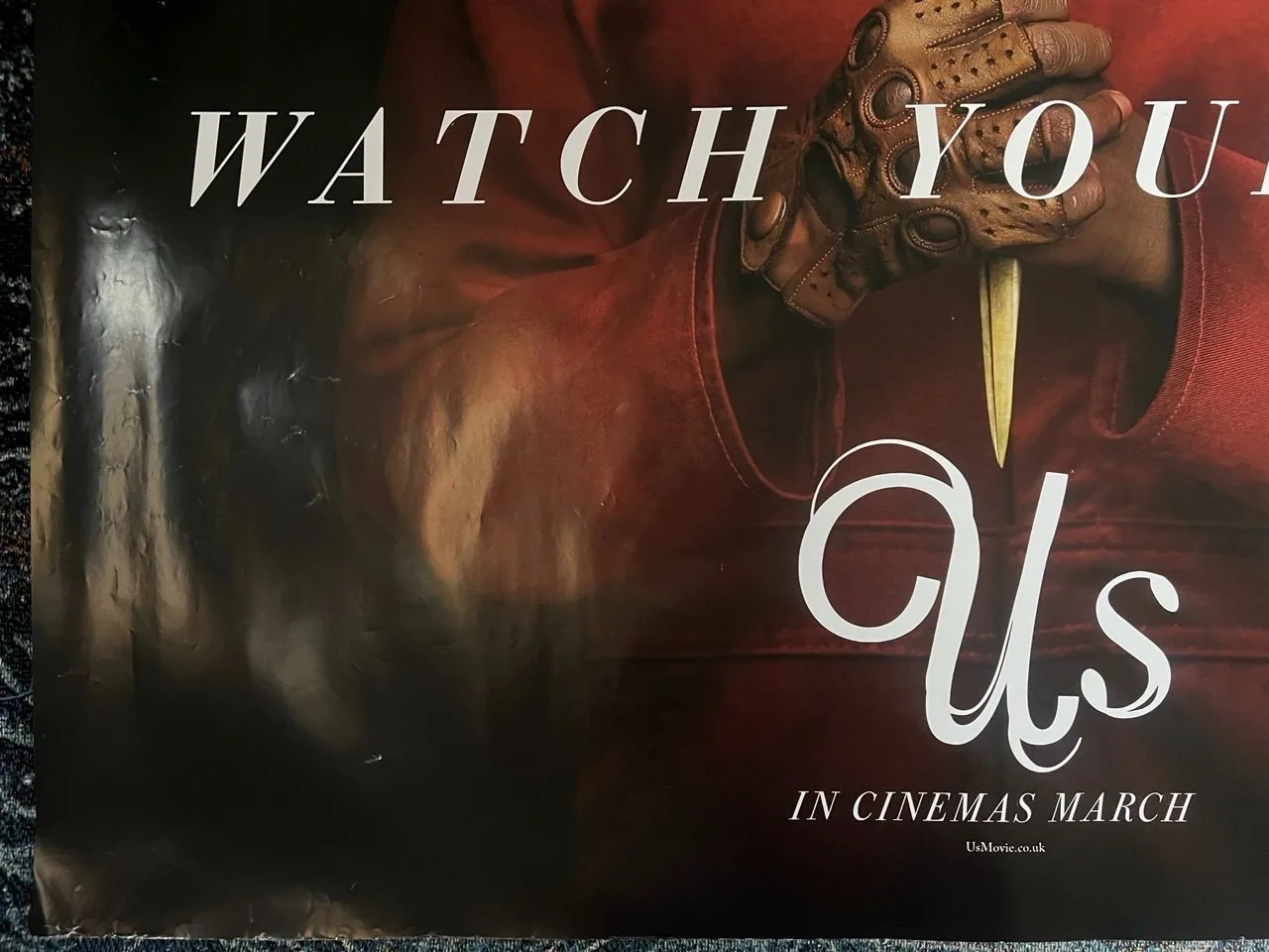 US 2019 Original Quad UK movie Poster Jordan Peele Lupita Nyong'o 30x40'', изображение 4