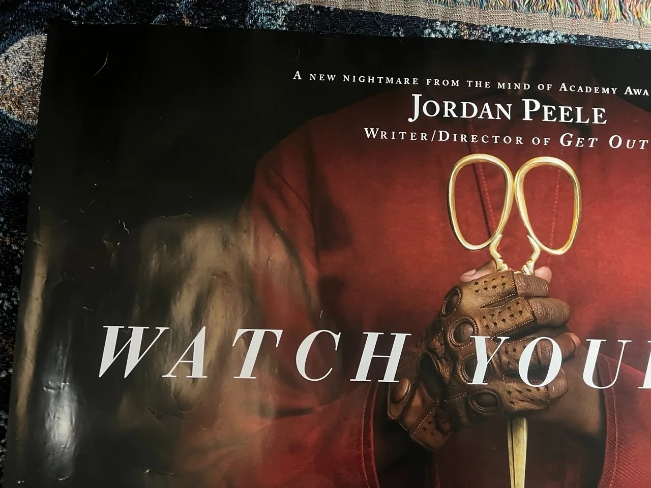 US 2019 Original Quad UK movie Poster Jordan Peele Lupita Nyong'o 30x40'', изображение 5