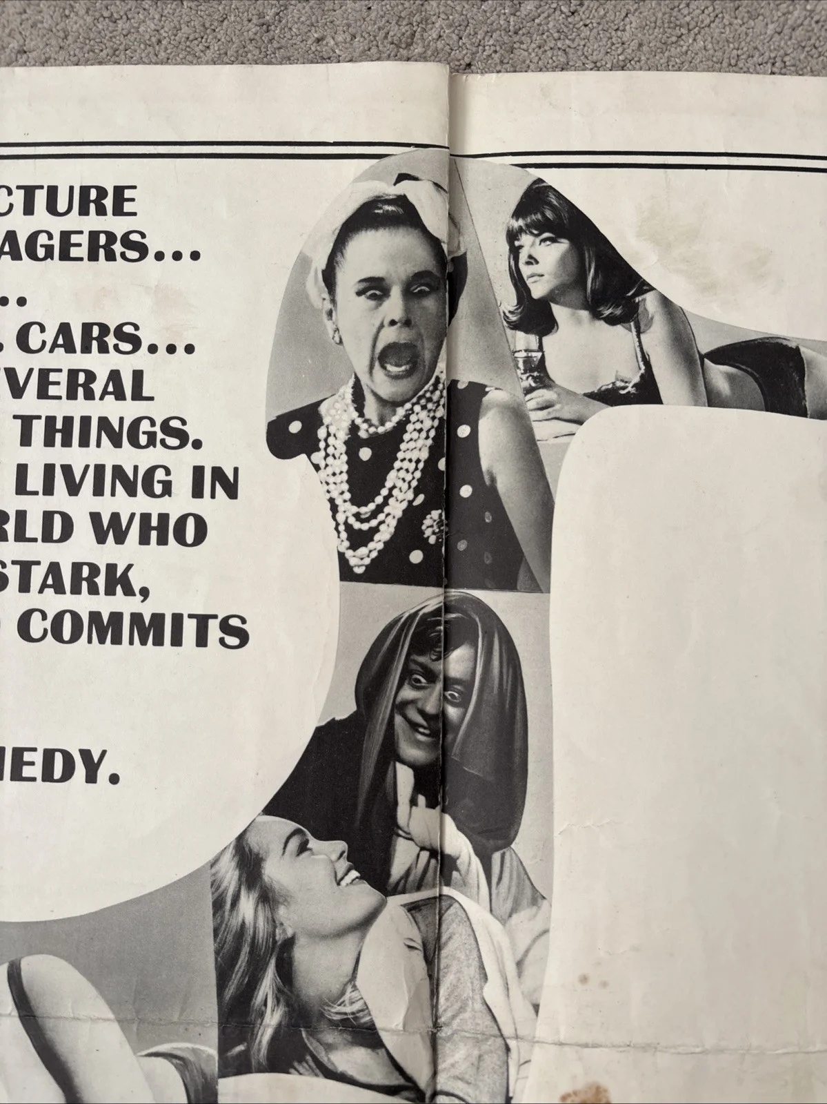 Lord Love A Duck (1966) Original US Half Sheet Movie Poster, изображение 3