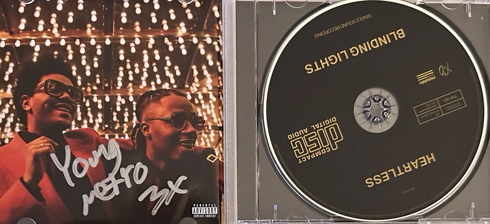 THE WEEKEND FAN PACK 3 Authentic Signed /Autographs CD’S From The Record Label!!, image 3