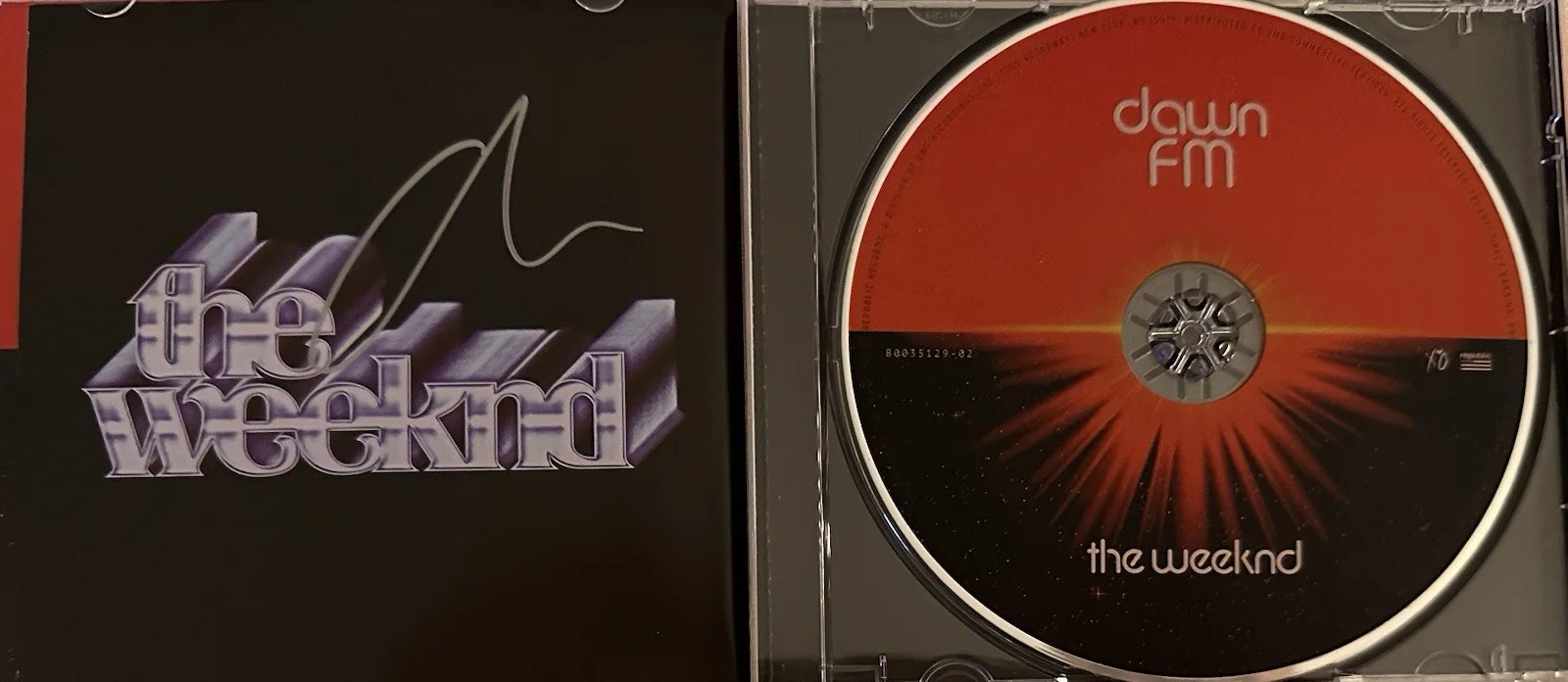 THE WEEKEND FAN PACK 3 Authentic Signed /Autographs CD’S From The Record Label!!, image 4