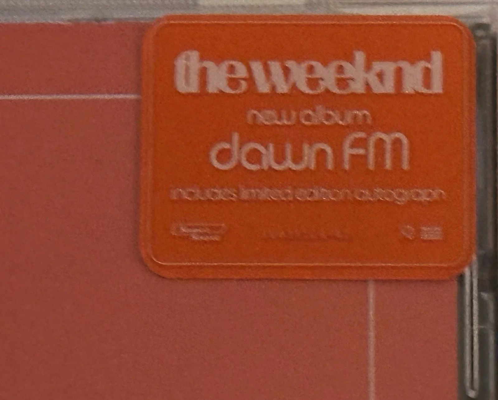 THE WEEKEND FAN PACK 3 Authentic Signed /Autographs CD’S From The Record Label!!, image 5