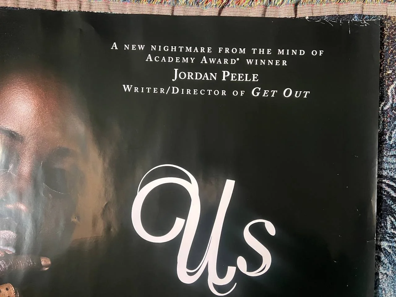 US 2019 Original Quad UK movie Poster Jordan Peele Lupita Nyong'o 30x40'', изображение 4