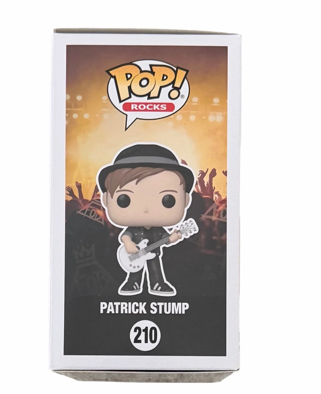 PATRICK STUMP SIGNED FALL OUT BOY FUNKO POP VINYL FIGURE AUTOGRAPHED w/JSA COA!, image 5