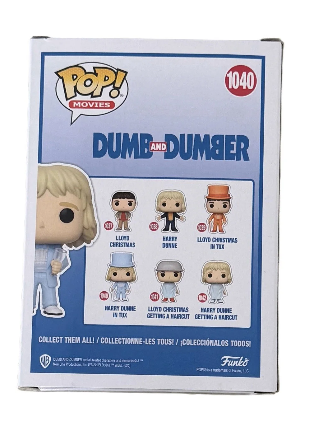 JEFF DANIELS — JEFF DANIELS SIGNED HARRY DUNNE CHASE FUNKO POP DUMB AND DUMBER w/JSA COA! RARE!, image 4