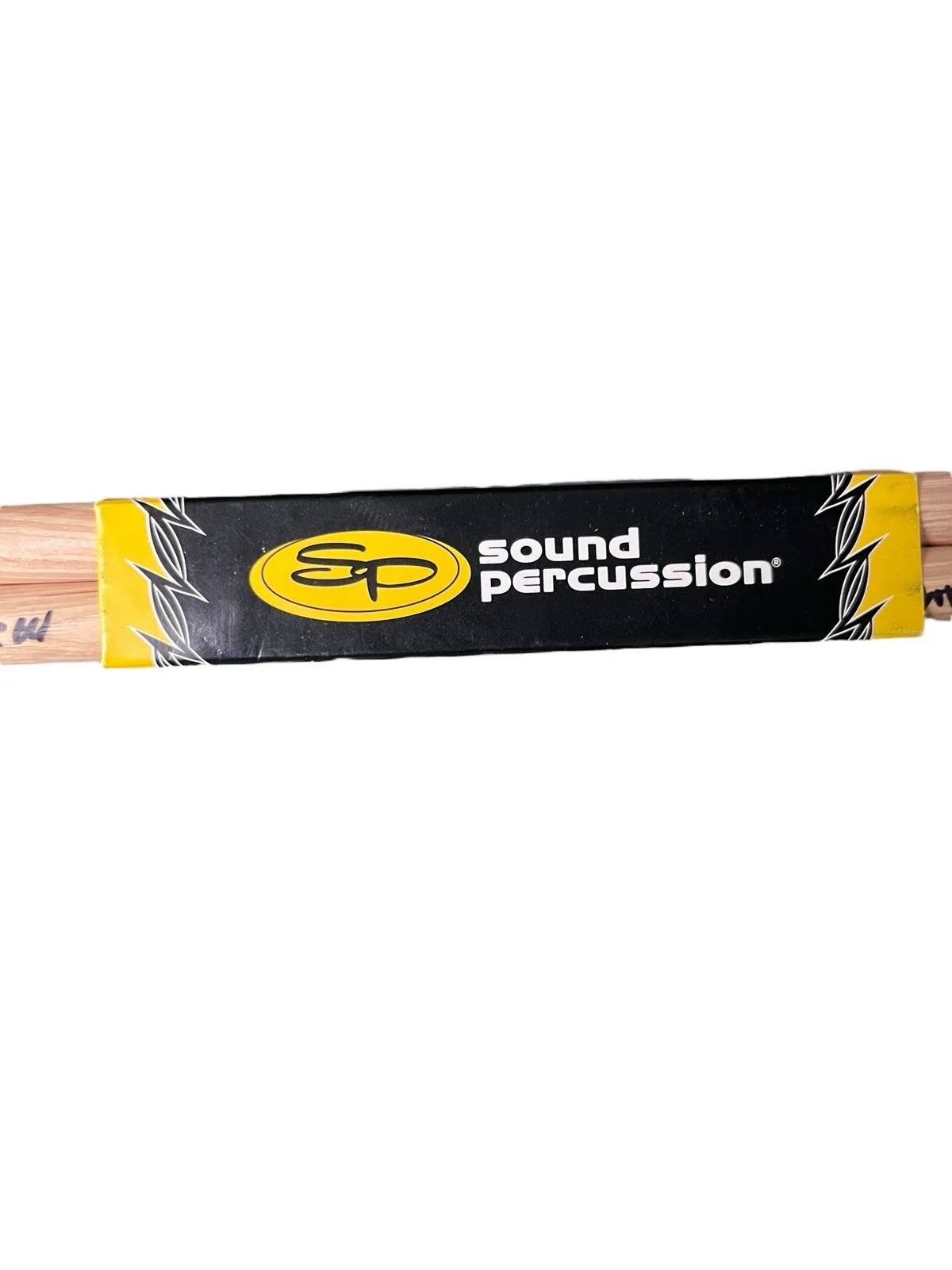 Set of new SP Sound Percussion drumsticks autographed signed outlaw country, изображение 2