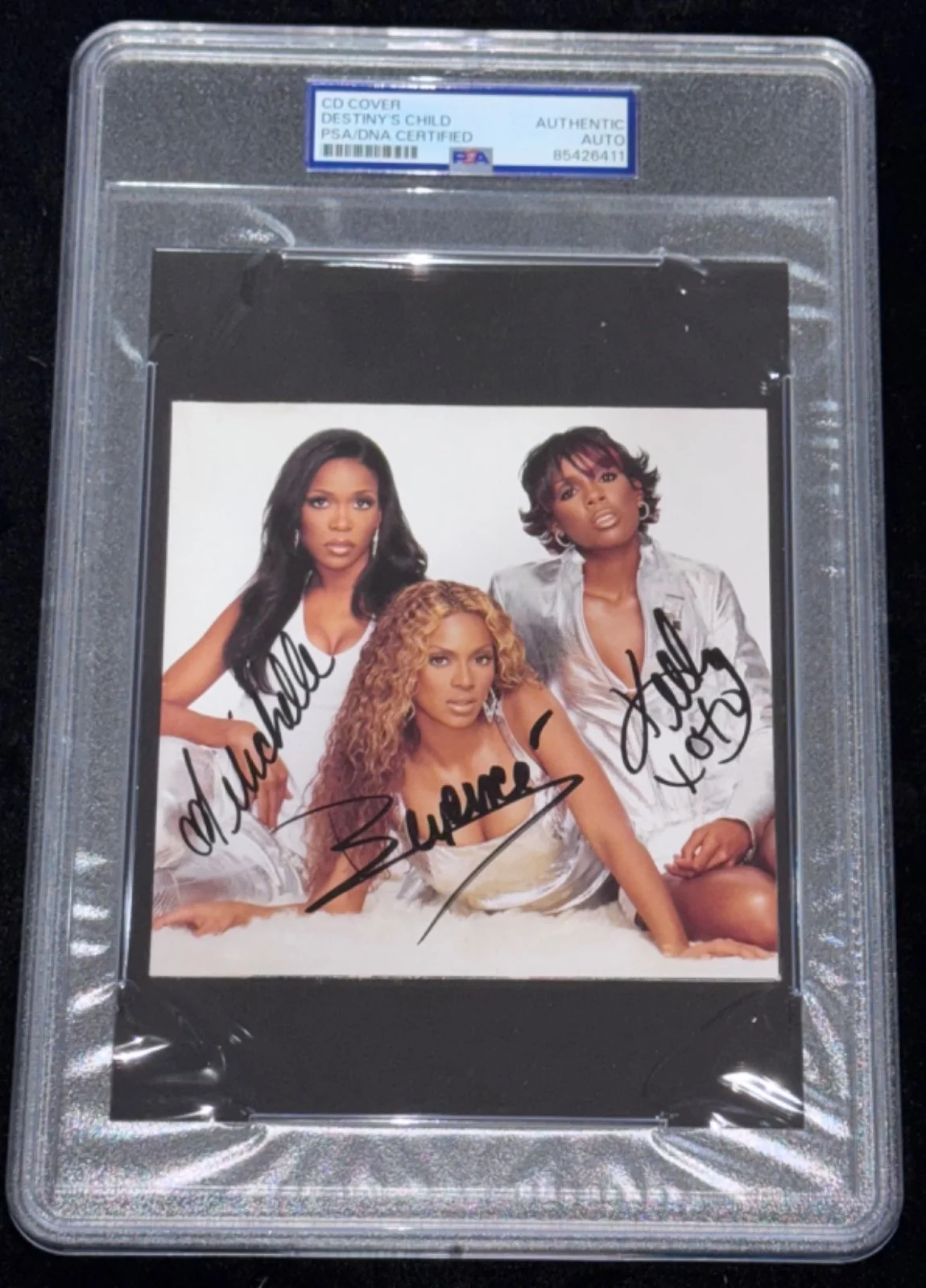 Signed Destiny's Child CD All 3 w/Beyonce Knowles Survivor Autographed Auto PSA, image 3