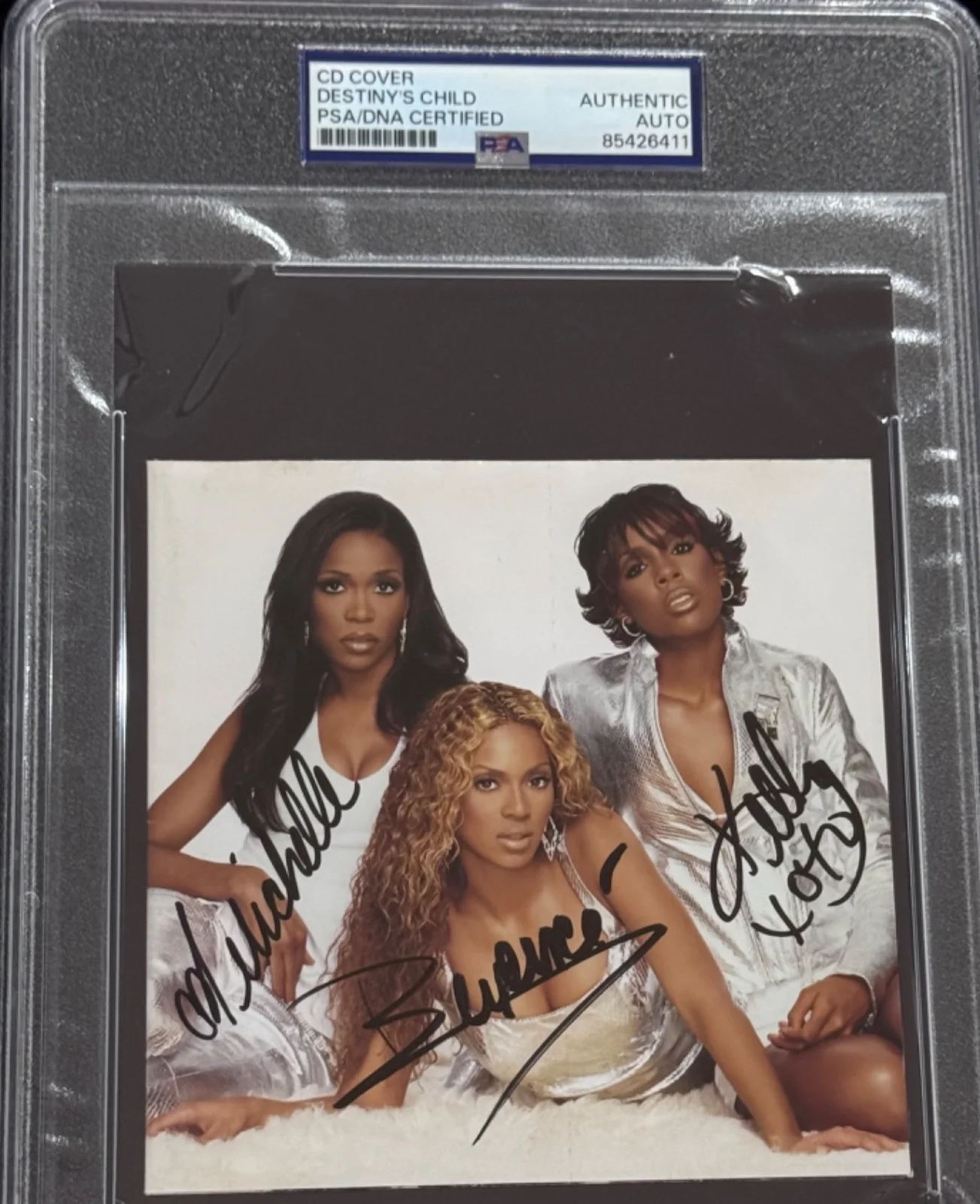 Signed Destiny's Child CD All 3 w/Beyonce Knowles Survivor Autographed Auto PSA, image 5