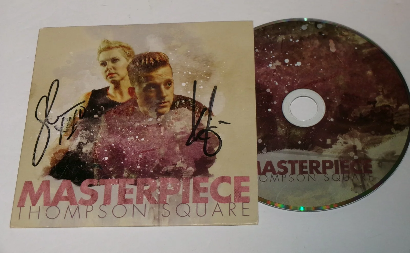 Thompson Square Signed Masterpiece CD FRONT Cover JSA CERT, изображение 3