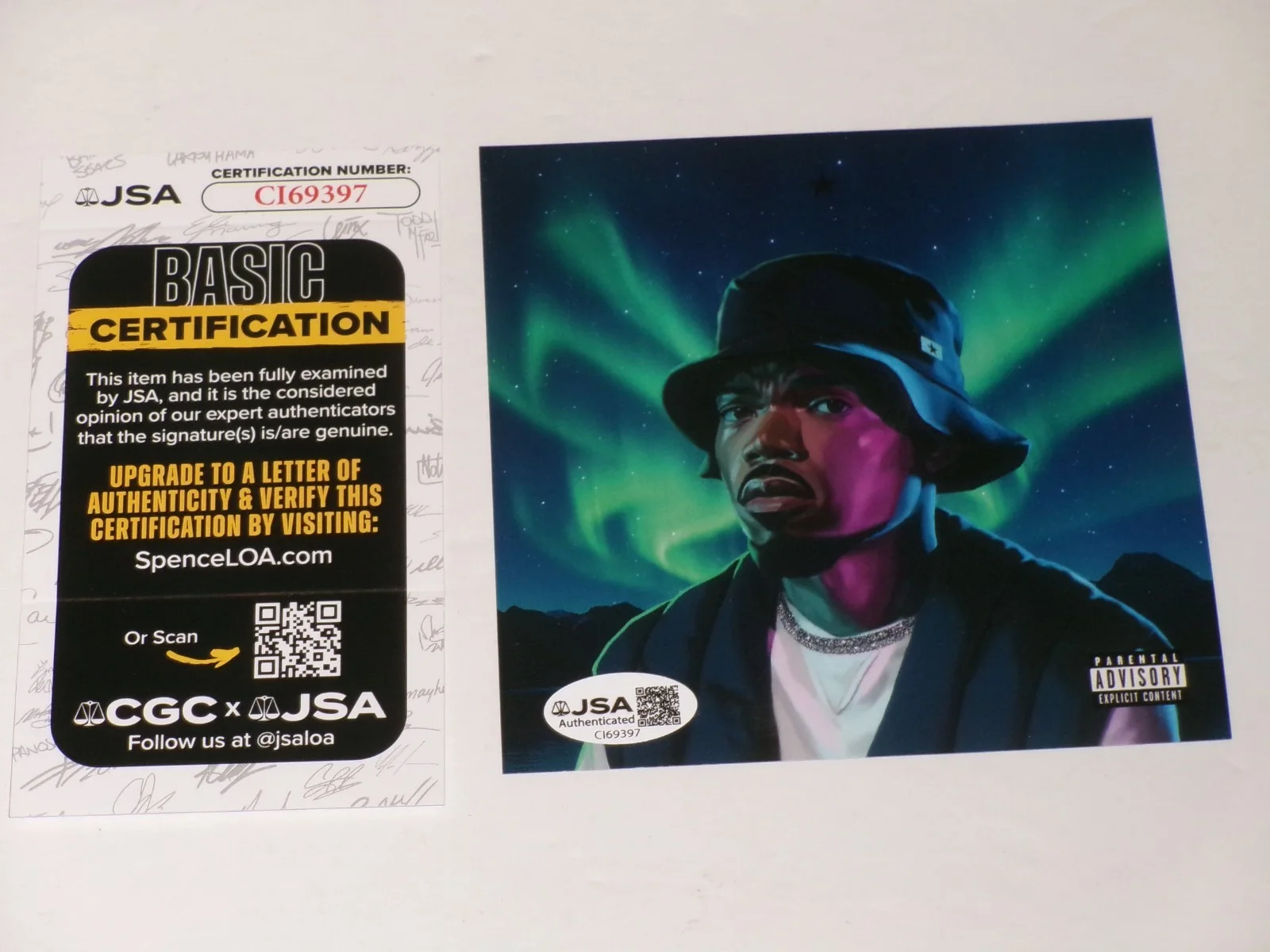 Chance The Rapper Signed Starline CD INSIDE Cover JSA CERT, image 3
