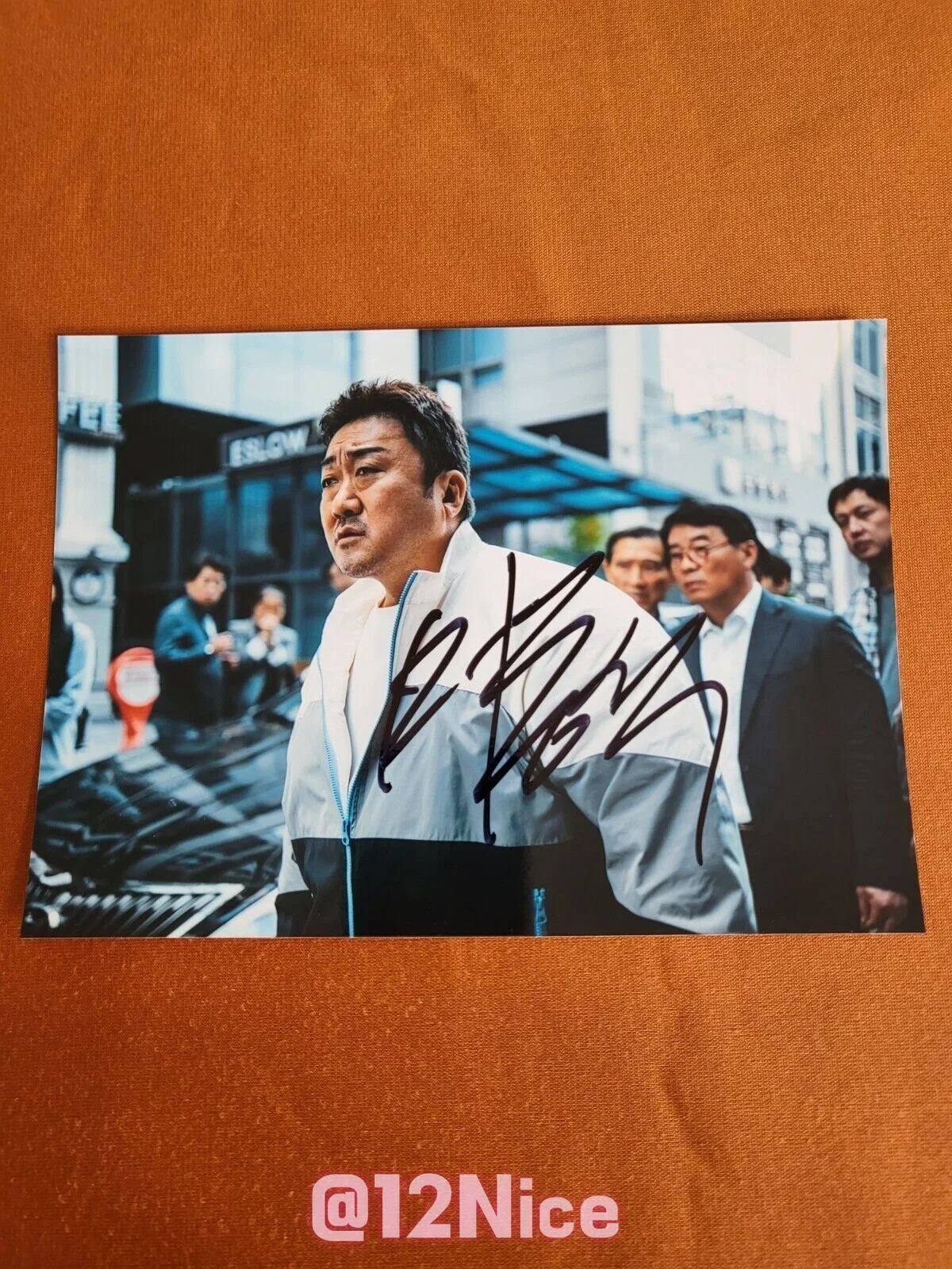 Ma Tong Seok Autographed Signed Photo Autographs Collectibles 4*6 2024, изображение 3
