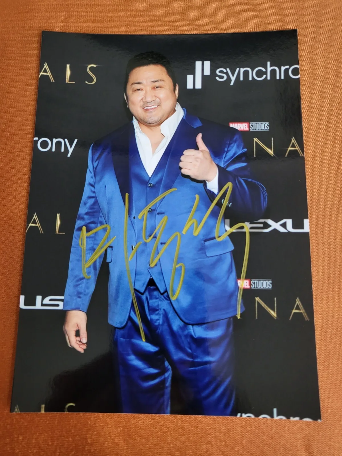 Ma Tong Seok Autographed Signed Photo Autographs Collectibles 4*6 2024, изображение 5