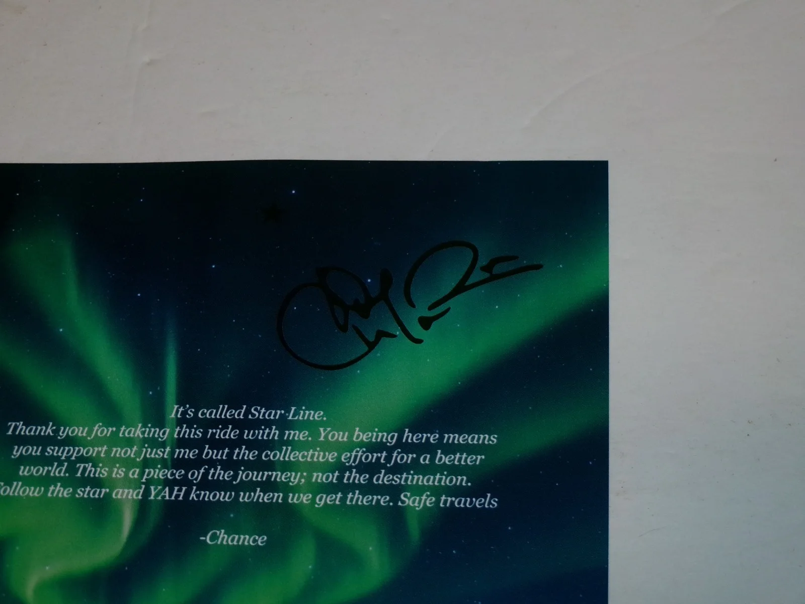 Chance The Rapper Signed Starline CD INSIDE Cover JSA CERT, изображение 2