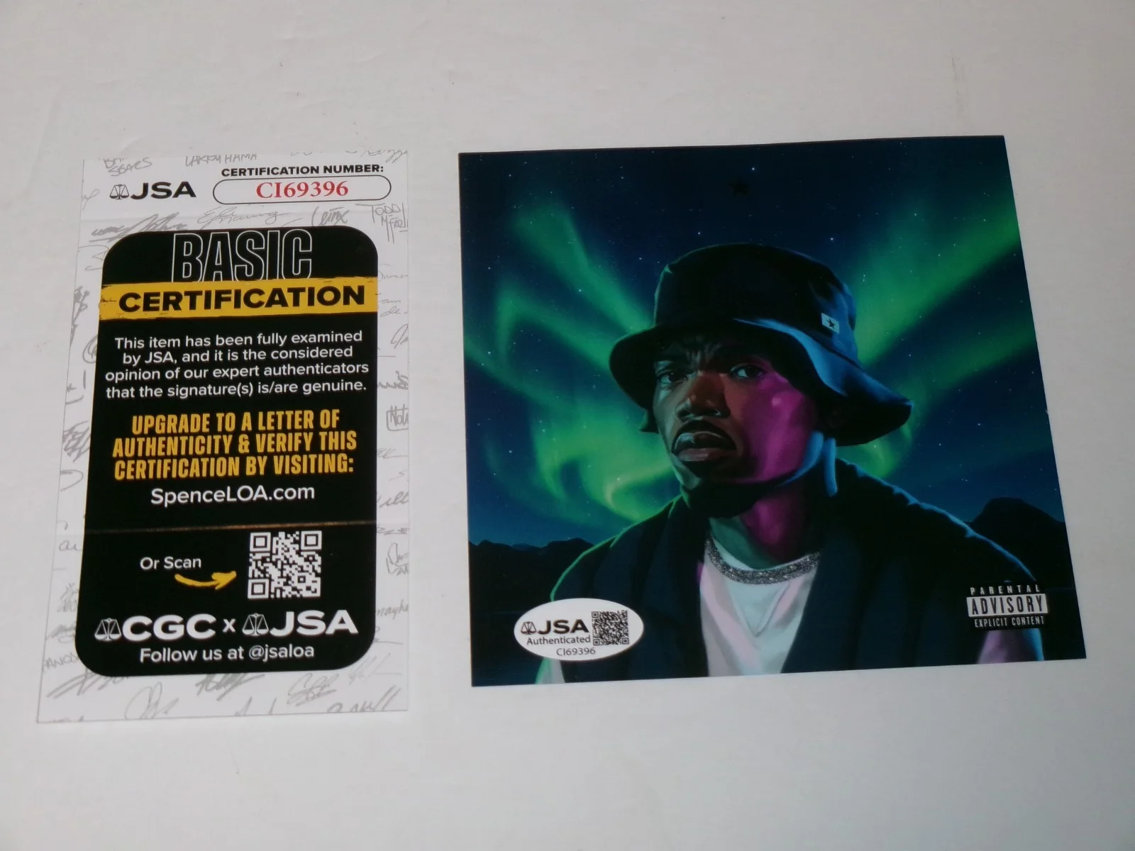 Chance The Rapper Signed Starline CD INSIDE Cover JSA CERT, изображение 3