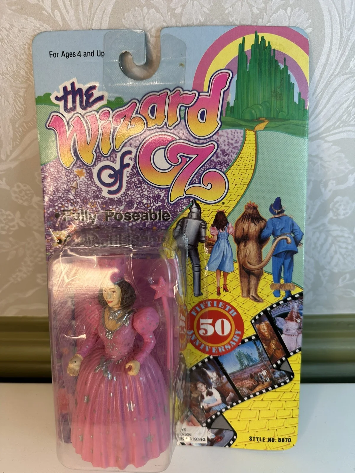 Vintage Wizard Of Oz 50th Anniversary Glinda Figure 1988 Multi Toys Corp MOC, изображение 2