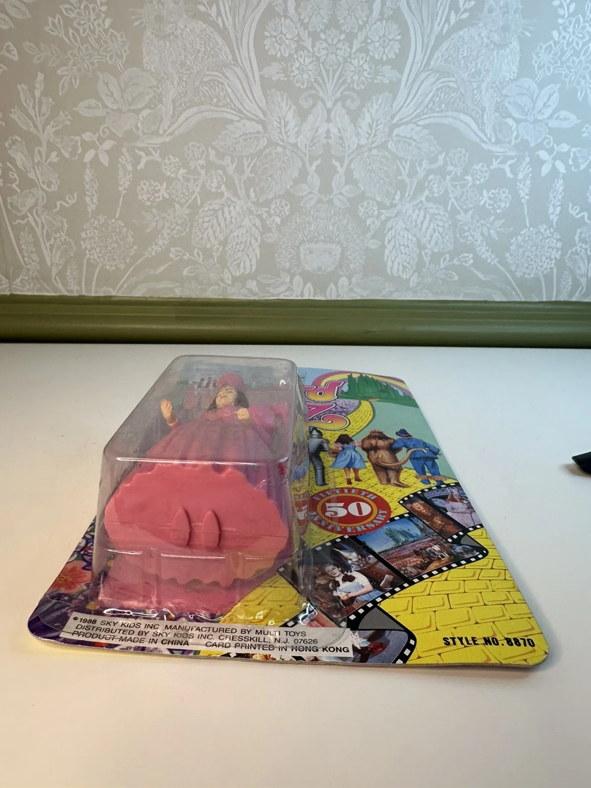 Vintage Wizard Of Oz 50th Anniversary Glinda Figure 1988 Multi Toys Corp MOC, изображение 4