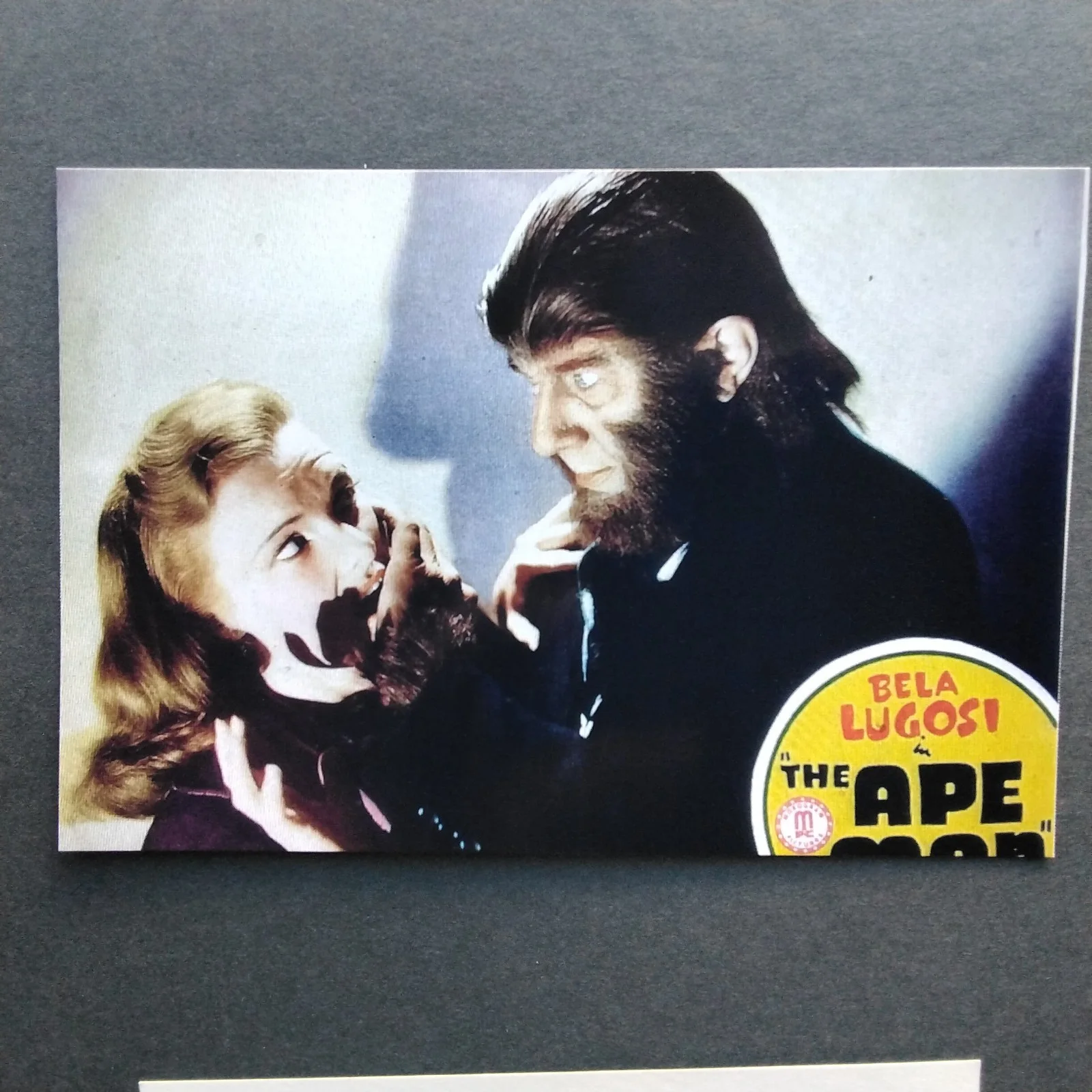 Louise Currie SIGNED Card 40s Movie TV Actress Captain Marvel Voodoo Man Ape Man, изображение 5