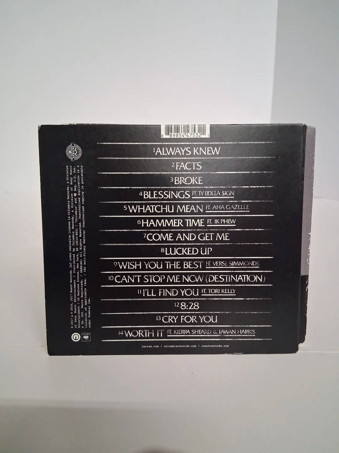 Lecral — Lecrae - All Things Work Together signed cd included Autograph Signed music cd, image 2