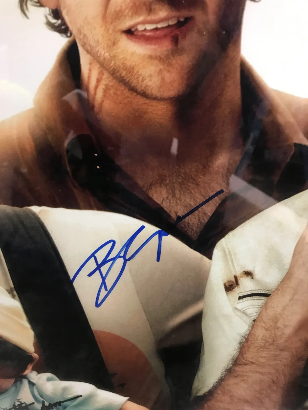 Bradley Cooper, Zach Galifianakis, Ed Helms — THE HANGOVER MOVIE POSTER 31” x 22”Autographed SIGNED by 4 NO FRAME, image 3