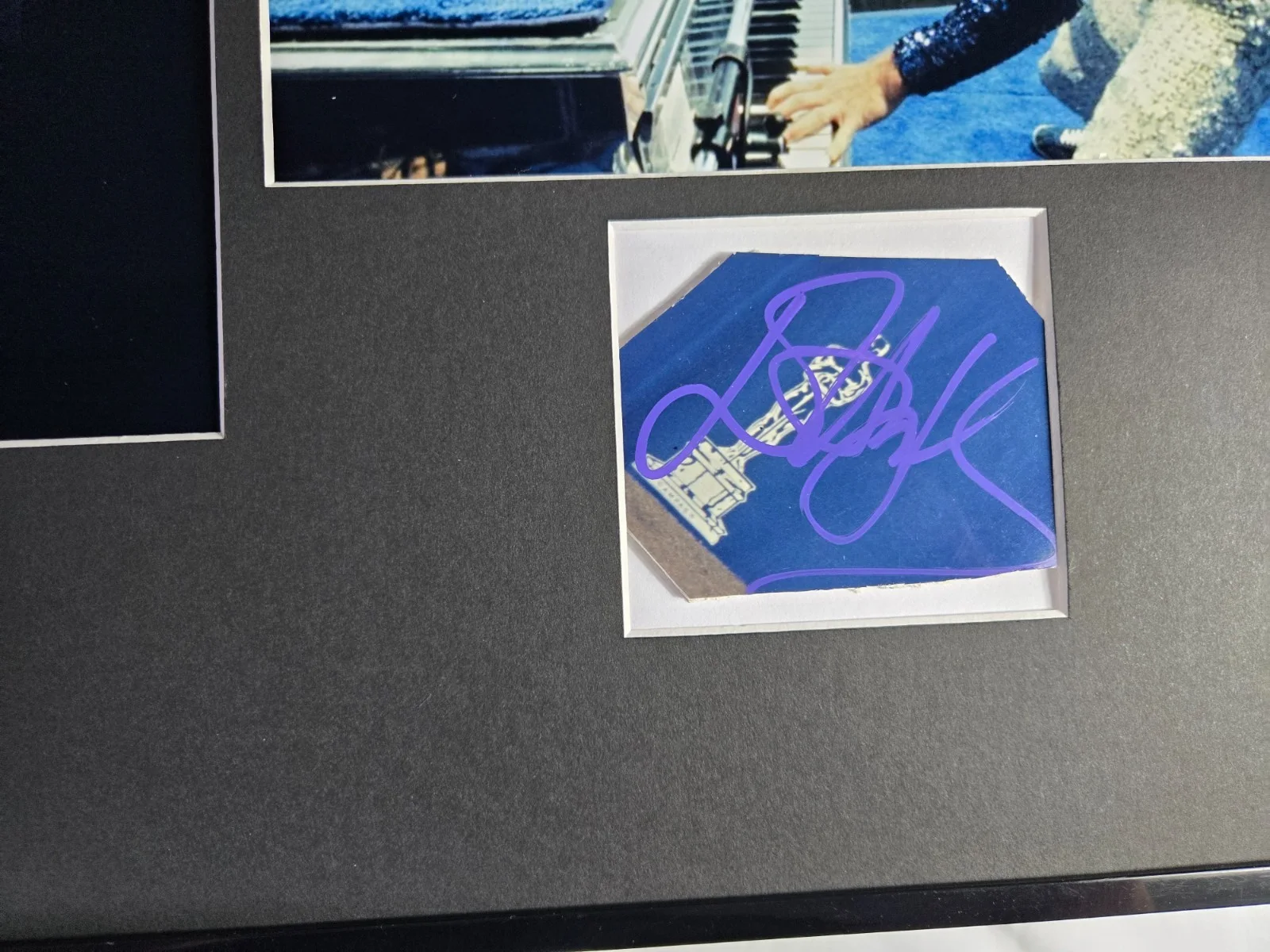 Elton John Signed Photo Display 16x20 Framed RR, image 2