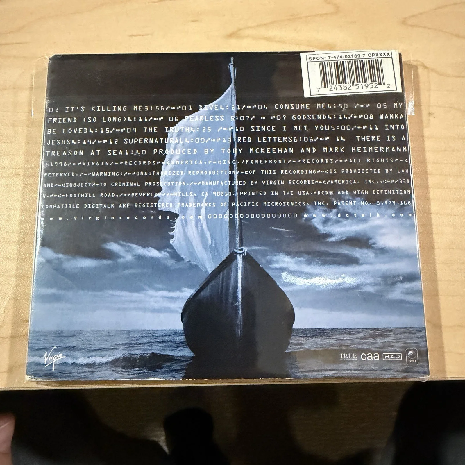 dc Talk - Supernatural Signed Autographed CD, image 2