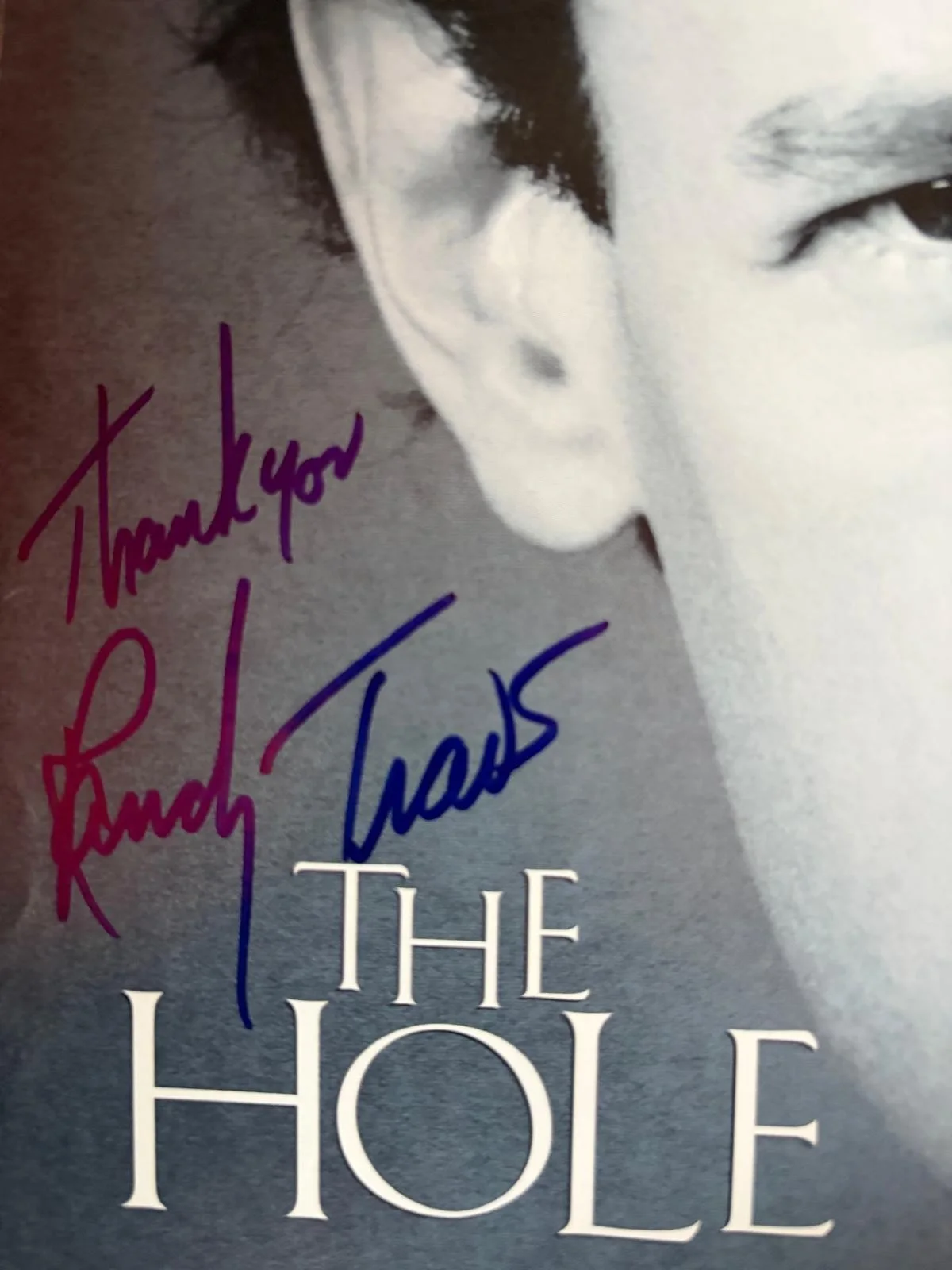 Randy Travis — RANDY TRAVIS SIGNED AUTOGRAPHED 11X14 MAGAZINE PAGE THE HOLE RARE PSA COA, изображение 2