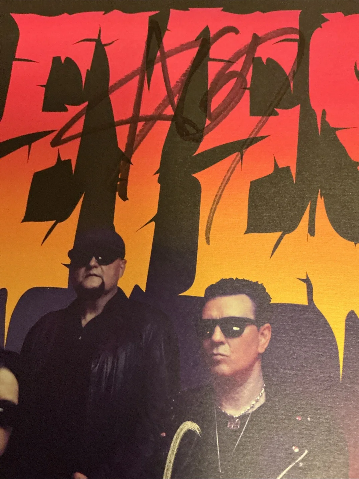 Signed Rock Poster 11” x 17” - The 69 Eyes Signed Poster 11” X 17 “, изображение 4