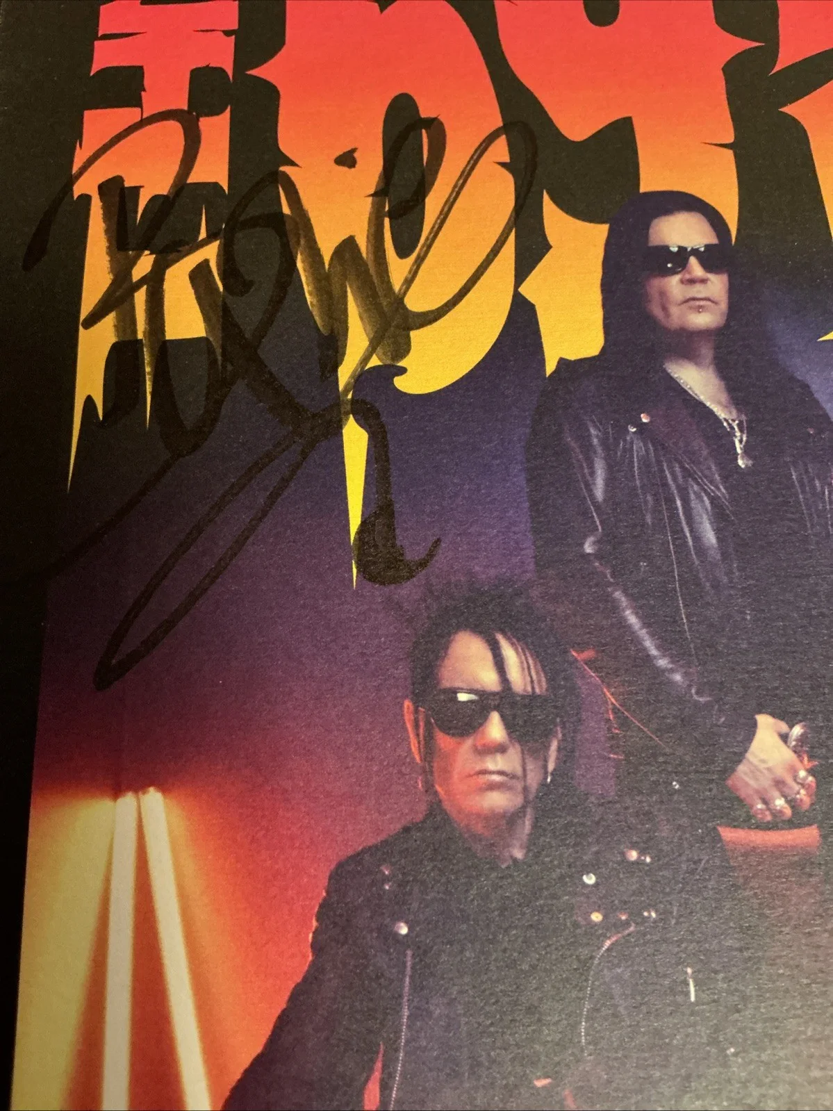 Signed Rock Poster 11” x 17” - The 69 Eyes Signed Poster 11” X 17 “, изображение 5