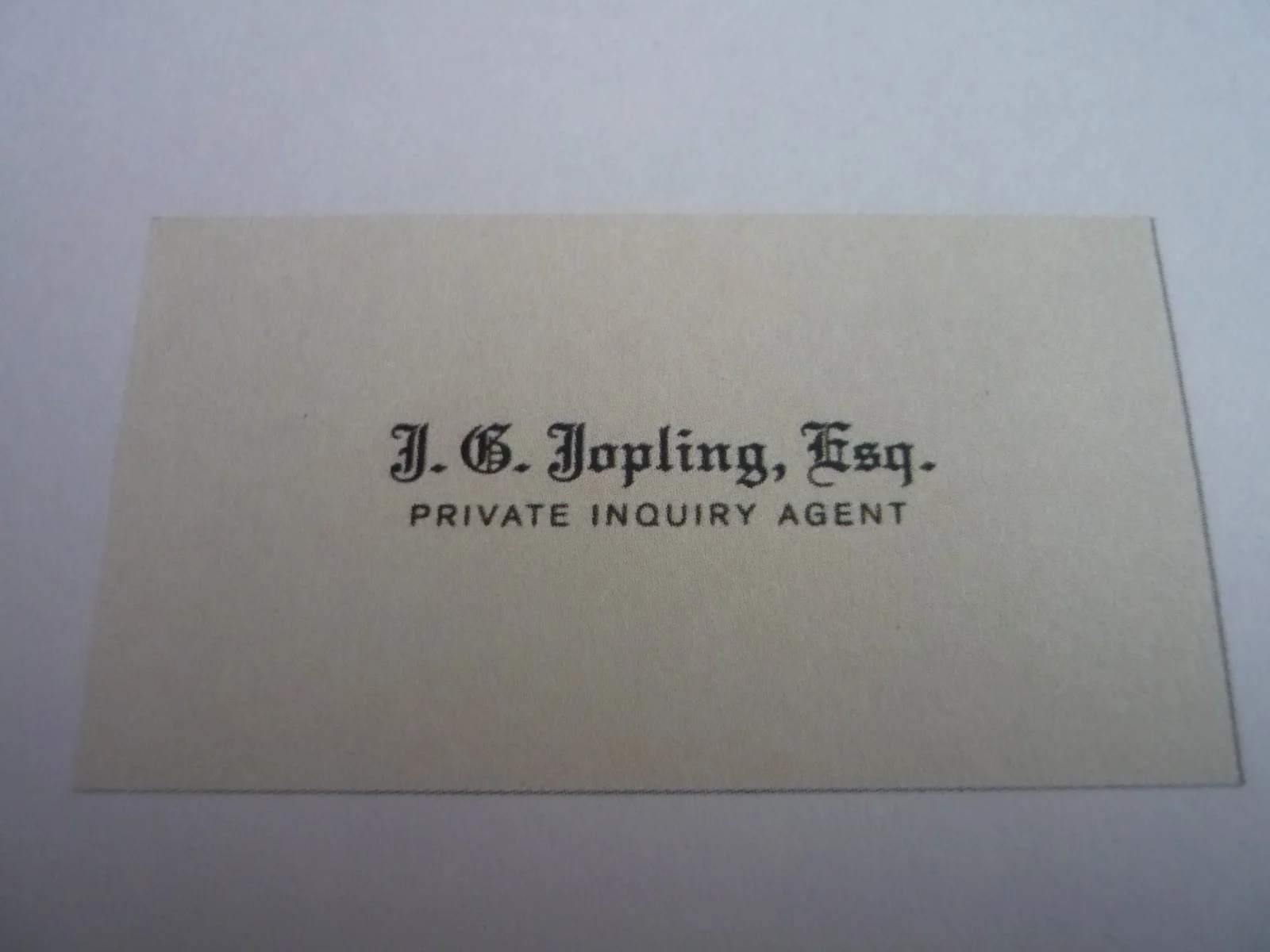 Framed movie prop replica 9x7 inch Grand Budapest Hotel J.G. Jopling inquiry age, изображение 2
