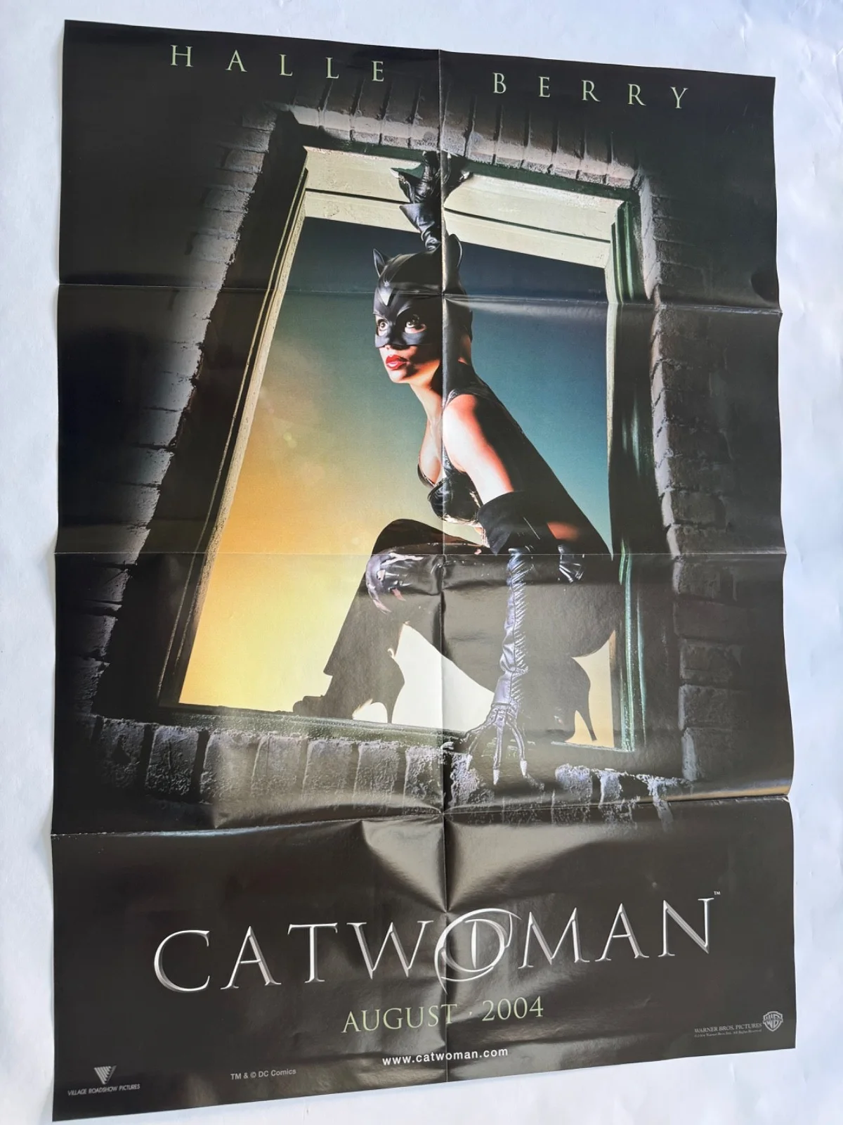 TROY / CAT WOMAN double sided poster Approx 22 x 34 inch, image 2