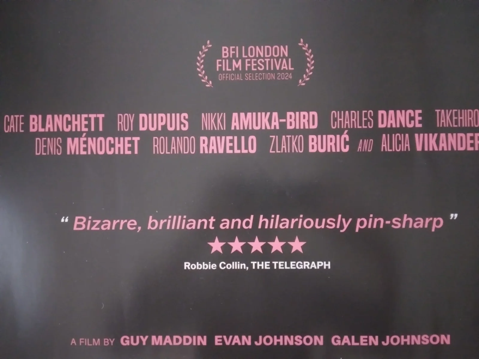 Rumours original movie 2024 poster UK quad, image 4