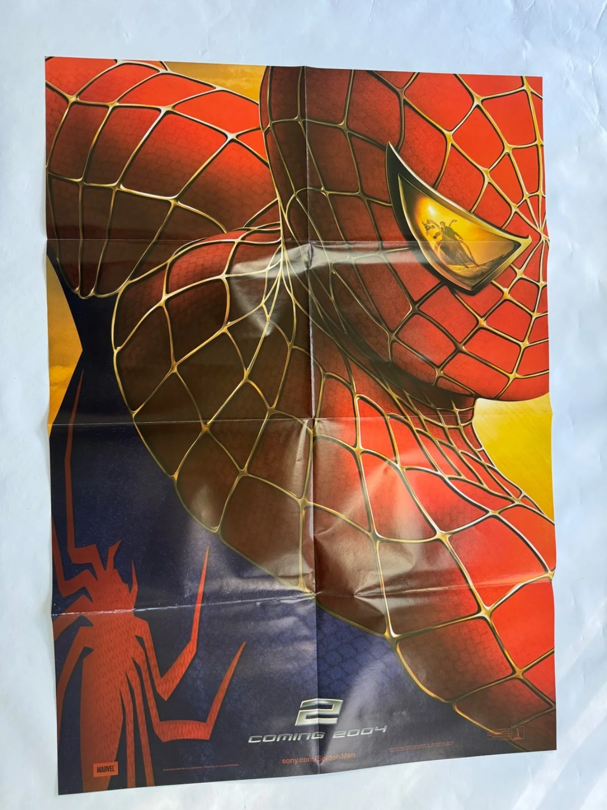 Lord of the Rings Return King / Spiderman 2 double sided poster 22 x 34 inch, изображение 2