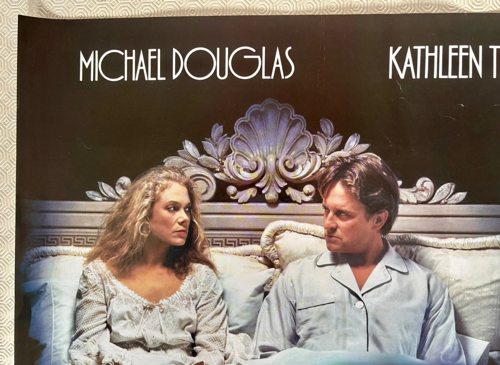 The War of The Roses Original 1989 Quad Poster Kathleen Turner Michael Douglas, изображение 5