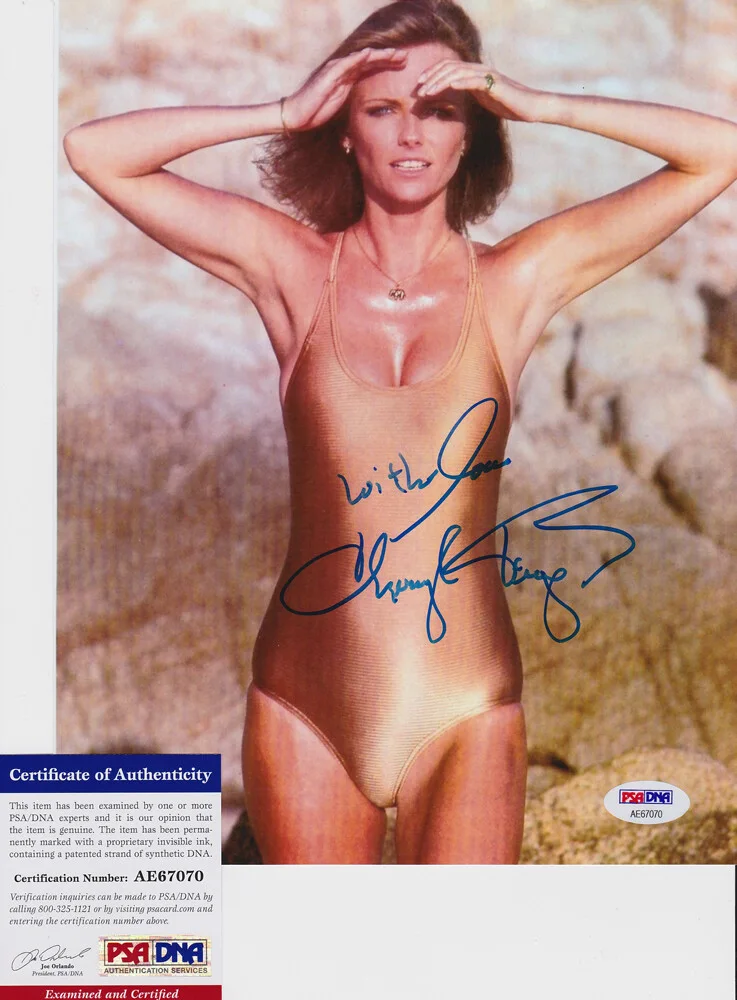 Cheryl Tiegs — Cheryl Tiegs Supermodel Signed Autograph 8x10 Photo PSA/DNA COA #7